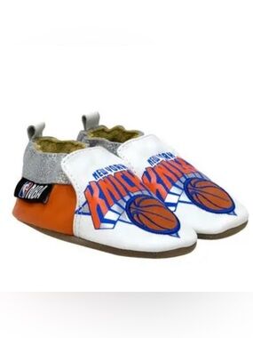 Robeez New York Knicks Leather Slippers